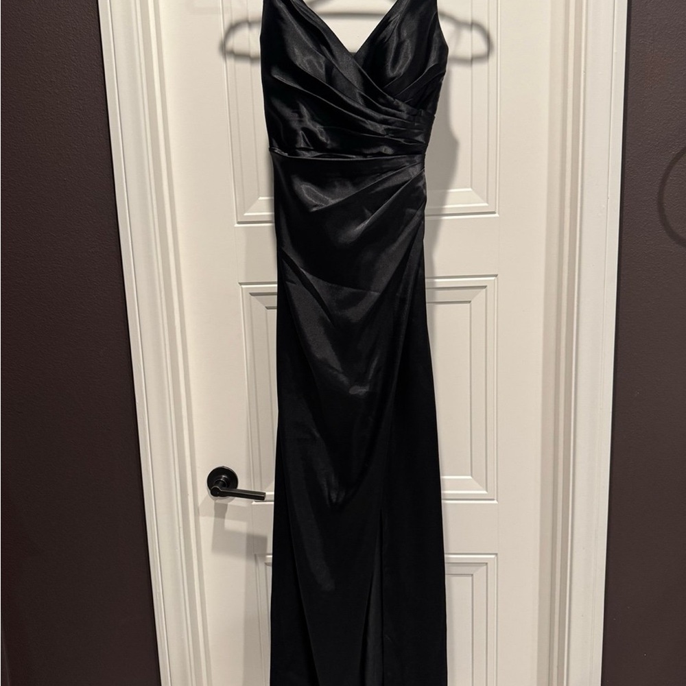 Elegant Black Evening Gown sz 4